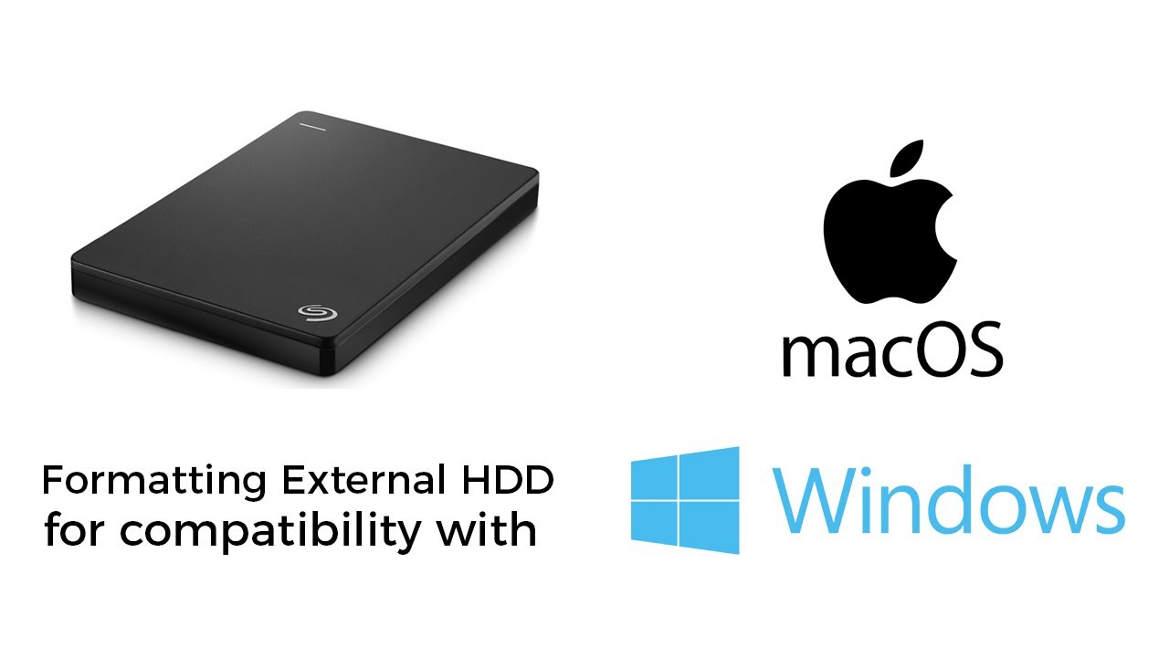 format external hard drive for mac 2017